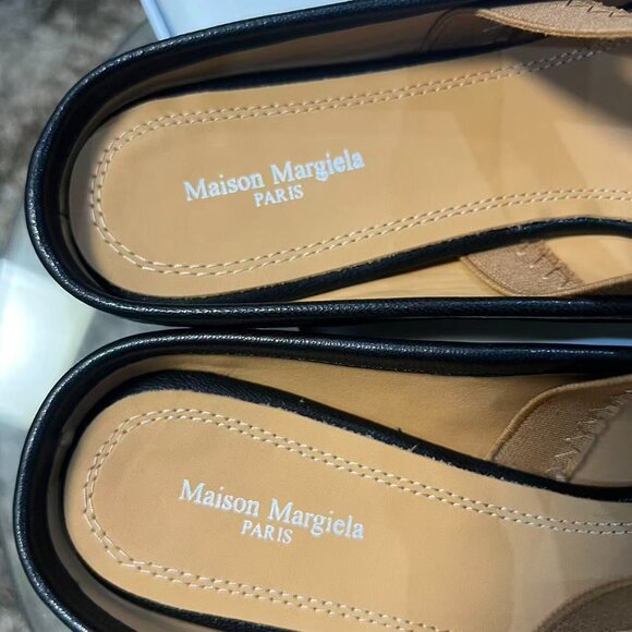 Maison Margiela Tabi Ballet Flats Black 38 - New With Box - Picture 4 of 5